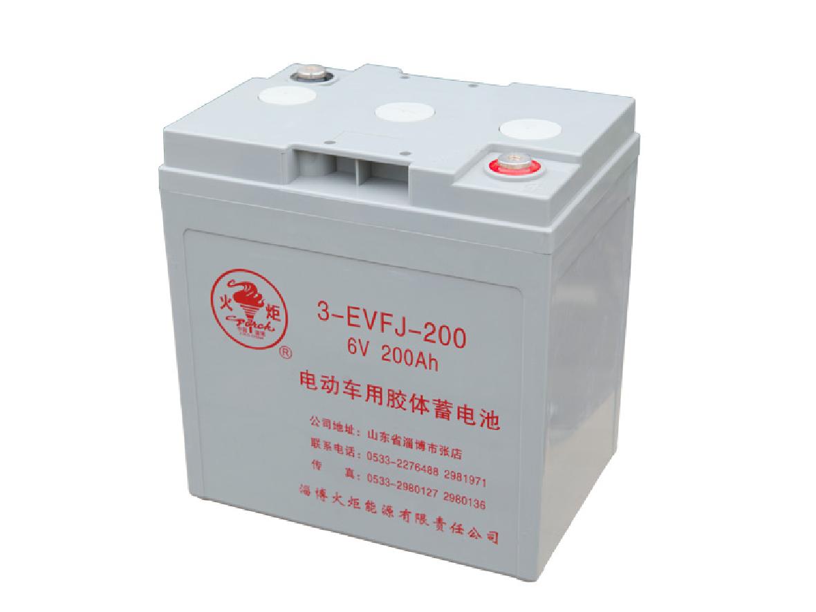 3-EVFJ-200 电动车用胶体蓄电池